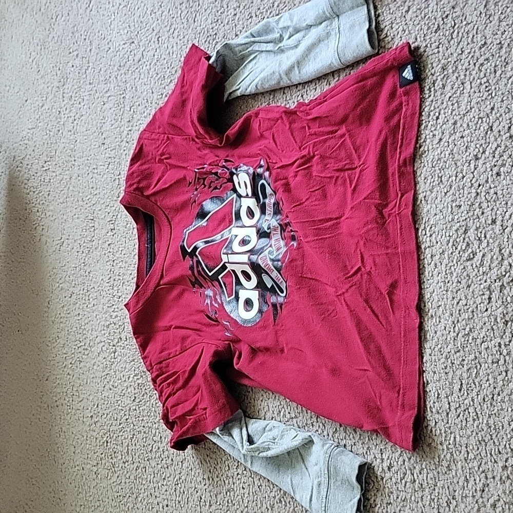 Adidas Boy's Long Sleeve Shirt